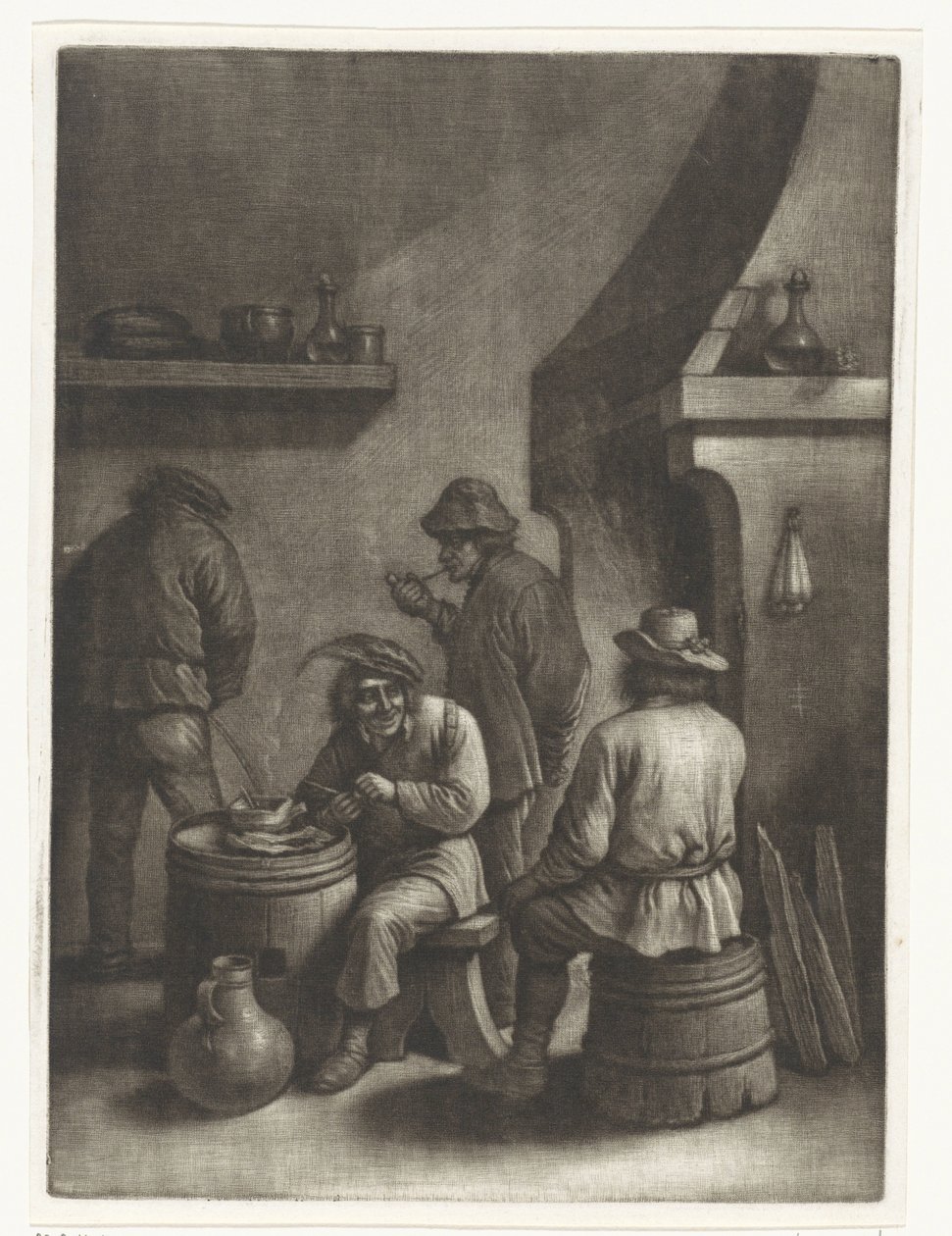 Hommes près de l
