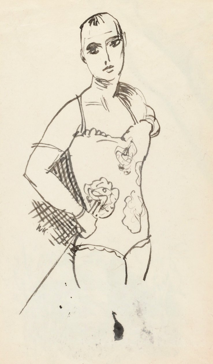 Femme acrobate - Walt Kuhn