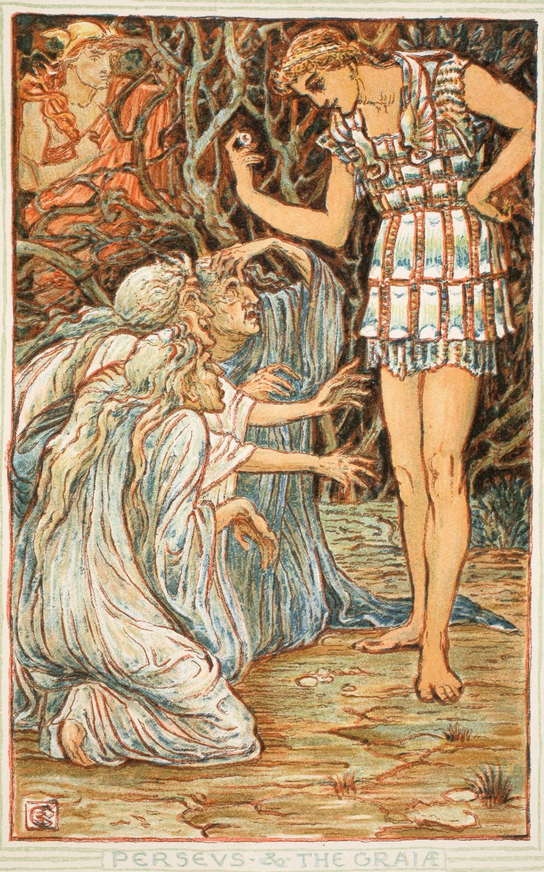 Persée et les Graia, illustration de 