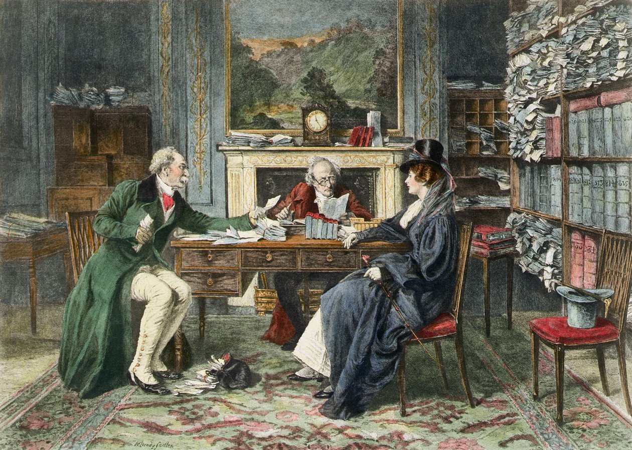 Une rupture de promesse, publié en 1895 - Walter Dendy Sadler