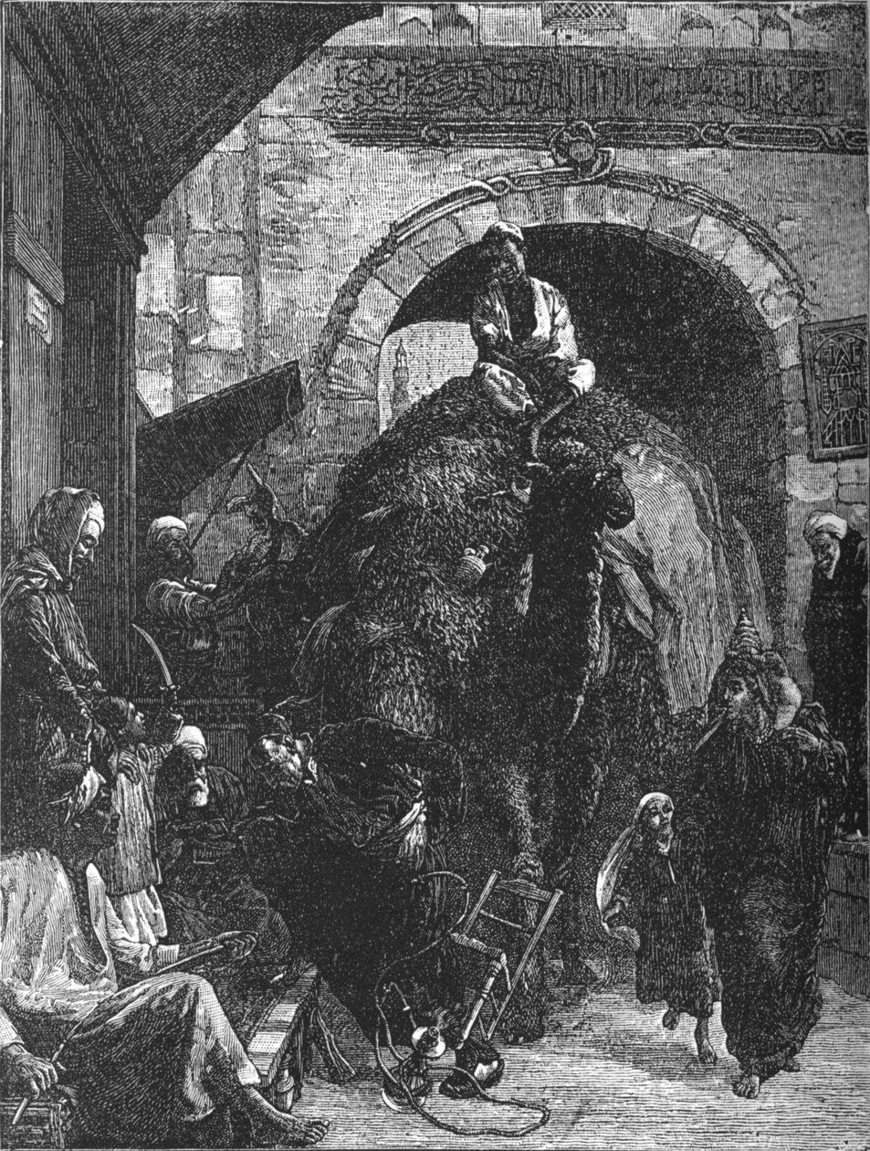 Un chemin étroit au Caire, vers 1882 - Walter Charles Horsley
