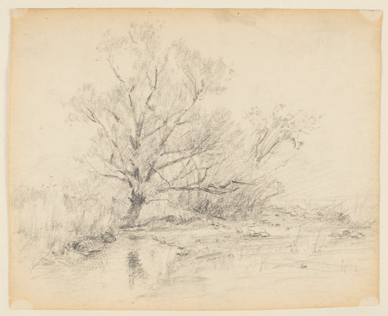Esquisse de Paysage - Walter Clark