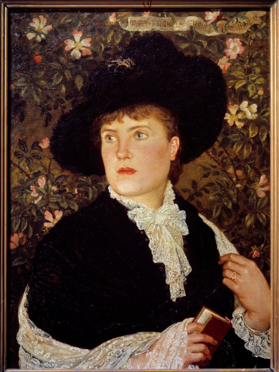 Portrait de Madame Walter Crane - Walter Crane