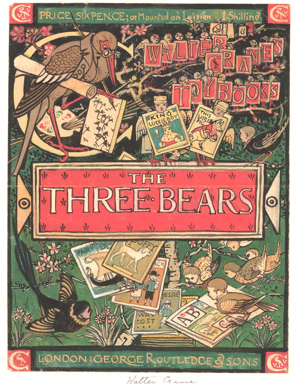 Les Trois Ours - Walter Crane