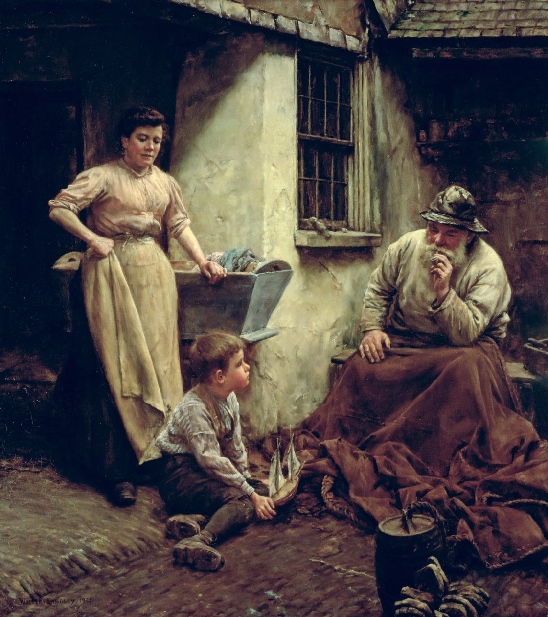 Tel Père, Tel Fils - Walter Langley