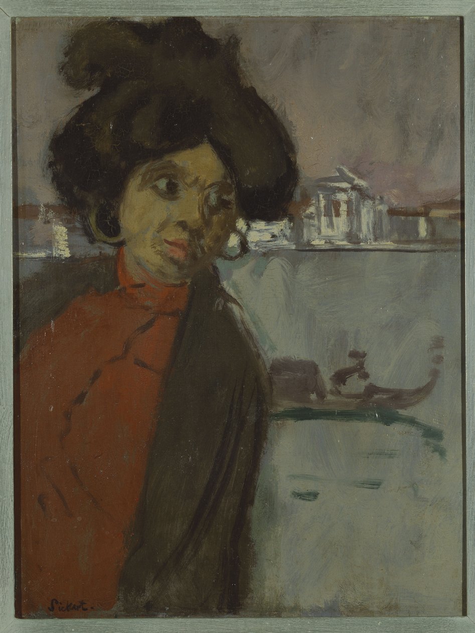 Inez sur les Zattere - Walter Richard Sickert