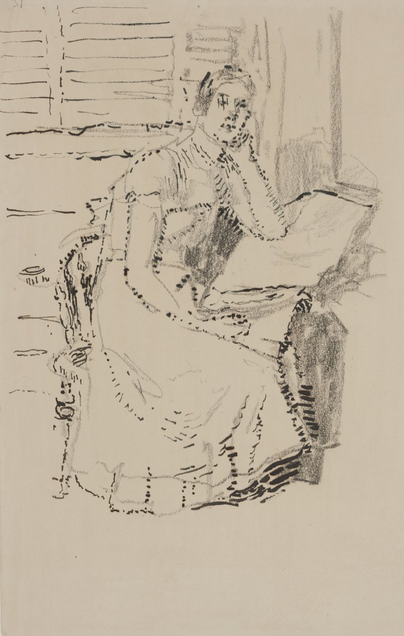 Figure assise - Walter Richard Sickert