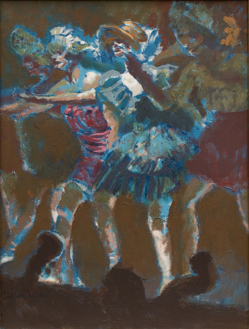 Les filles de Plaza Tiller - Walter Richard Sickert
