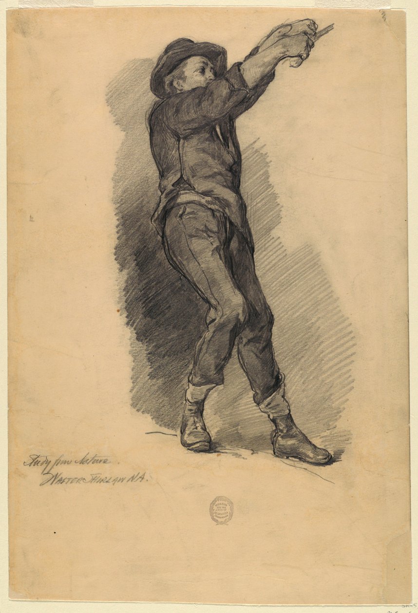 Dessin (États-Unis), 1875-80 - Walter Shirlaw
