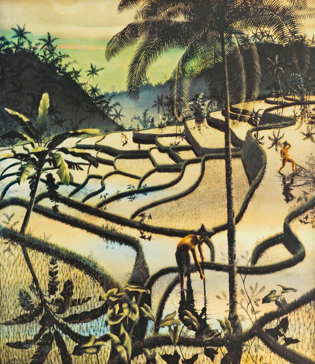 Paysage de Preanger - Walter Spies
