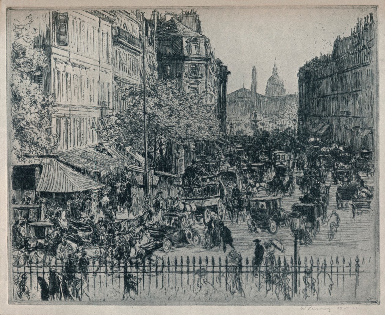 Rue Royale, Paris - Walter Zeising