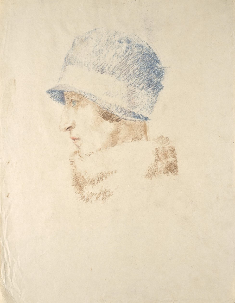 Dame au chapeau - Walther Gamerith