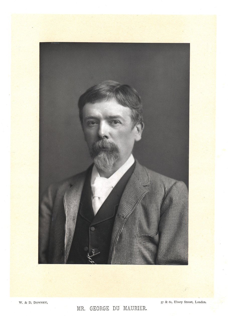 George Du Maurier, écrivain et artiste britannique - WandD Downey