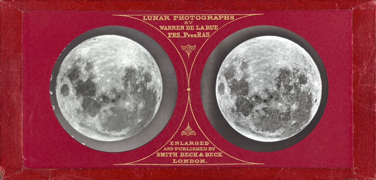 Pleine lune, 1858-1859, imprimée en 1862 (photo) - Warren De La Rue