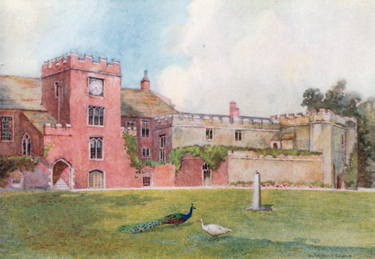 Abbaye de Torre (lithographie couleur) - Warwick (after) Goble
