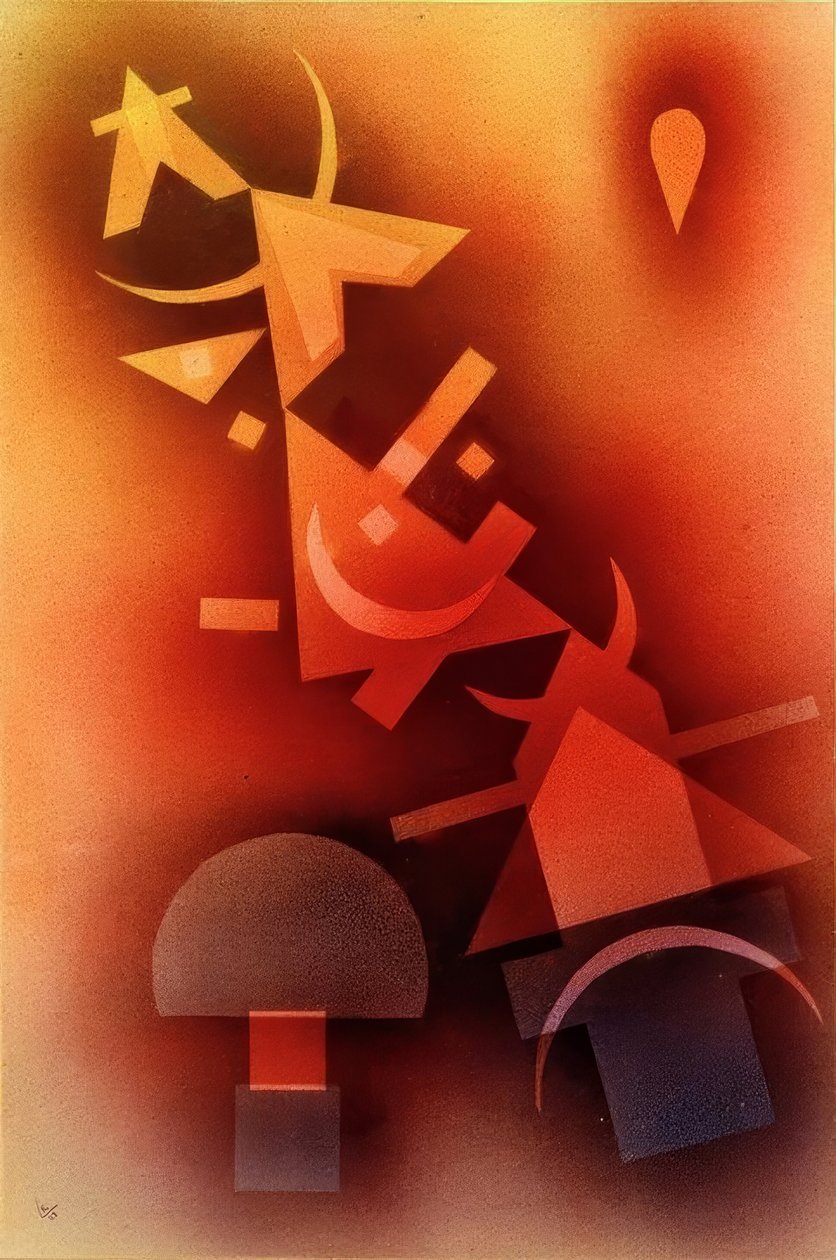 Des profondeurs fraîches - Wassily Kandinsky