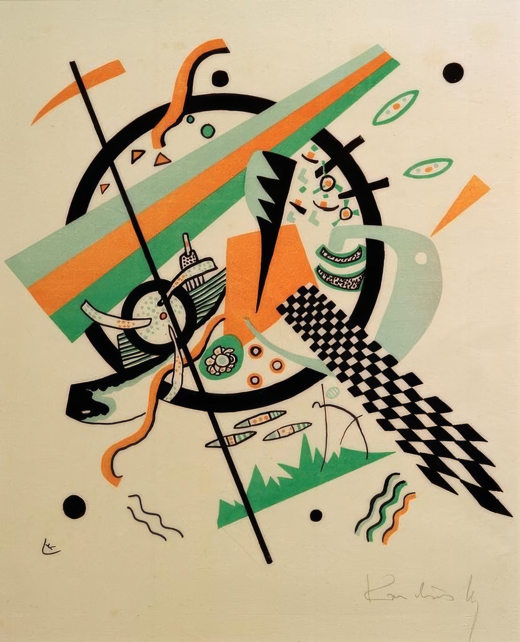 Petits mondes IV - Wassily Kandinsky