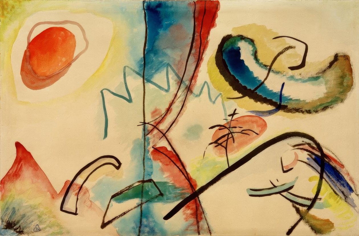 Sans titre (Improvisation) - Wassily Kandinsky