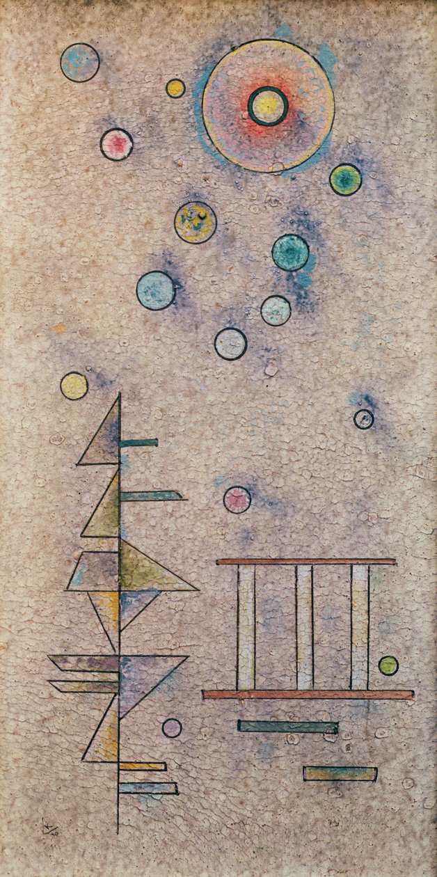 À peine, 1930 - Wassily Kandinsky