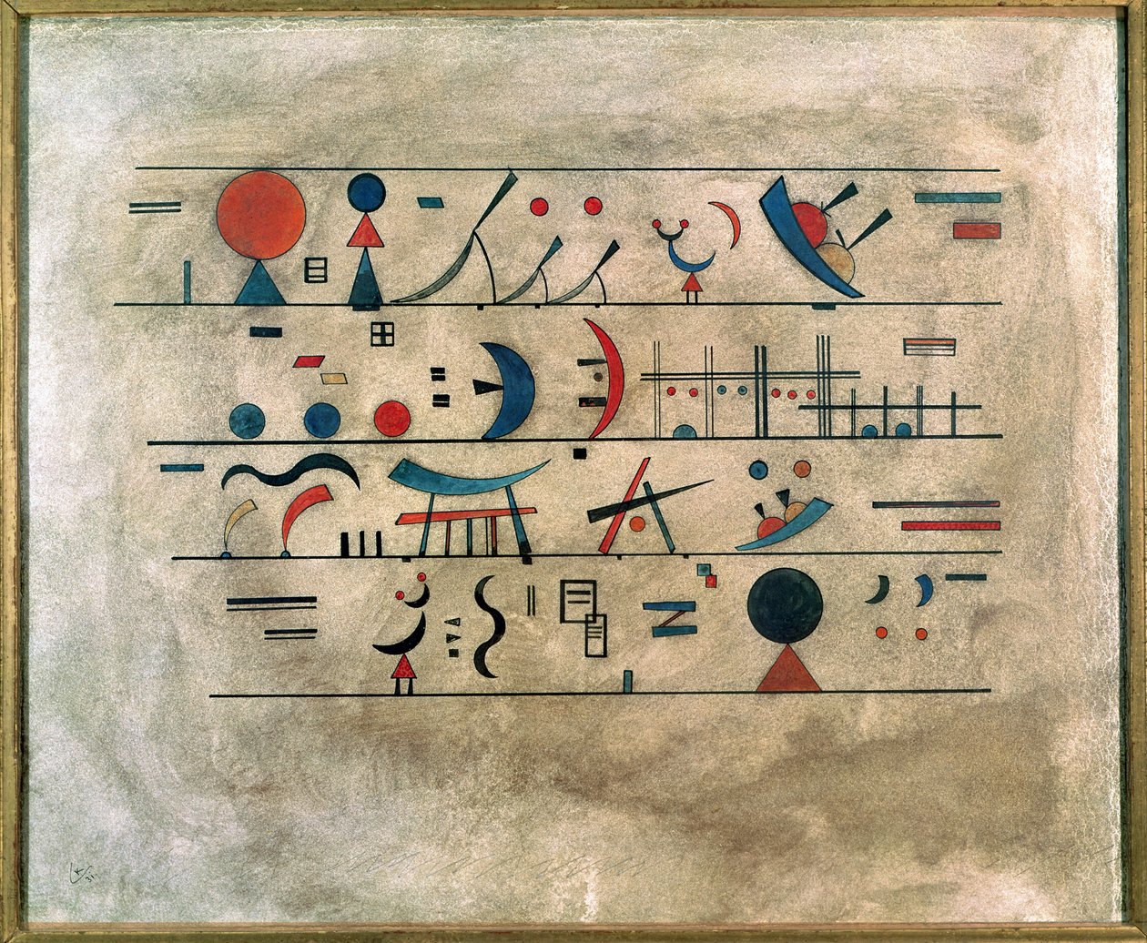 Zeichenreihen, 1931 - Wassily Kandinsky