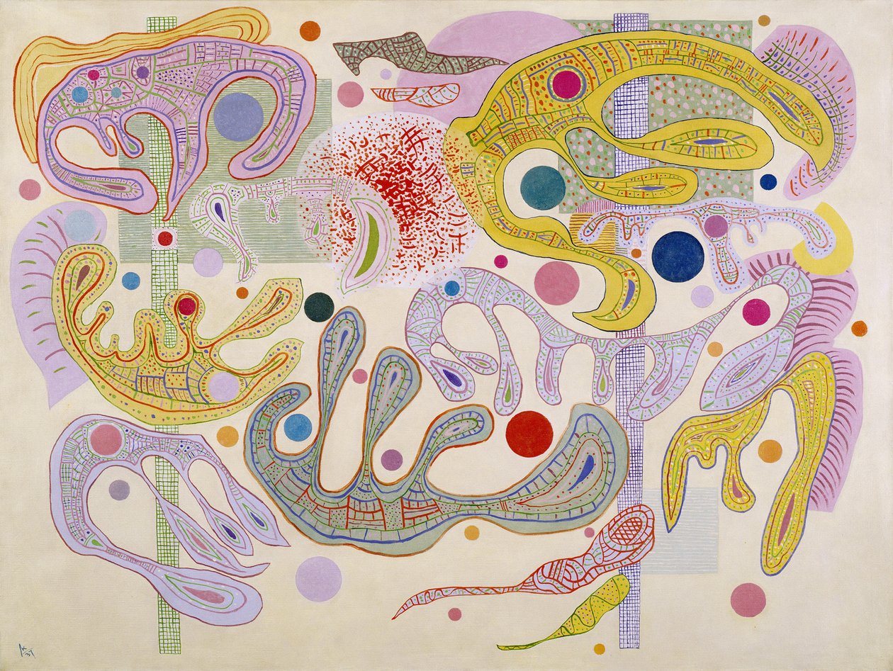 Formes capricieuses - Wassily Kandinsky