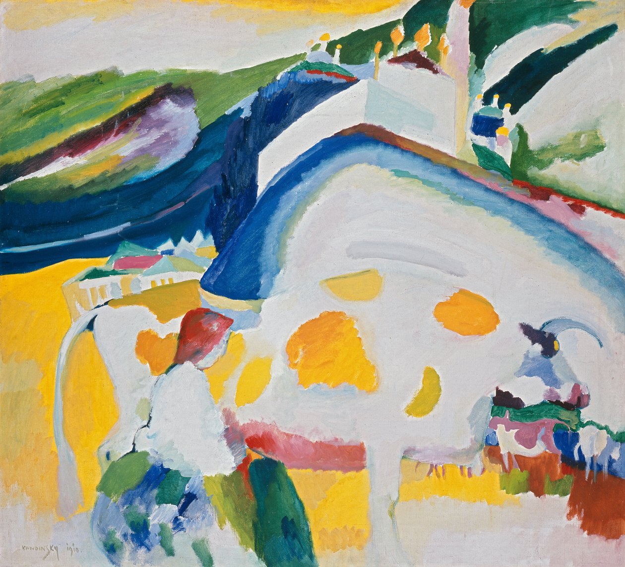 La vache - Wassily Kandinsky