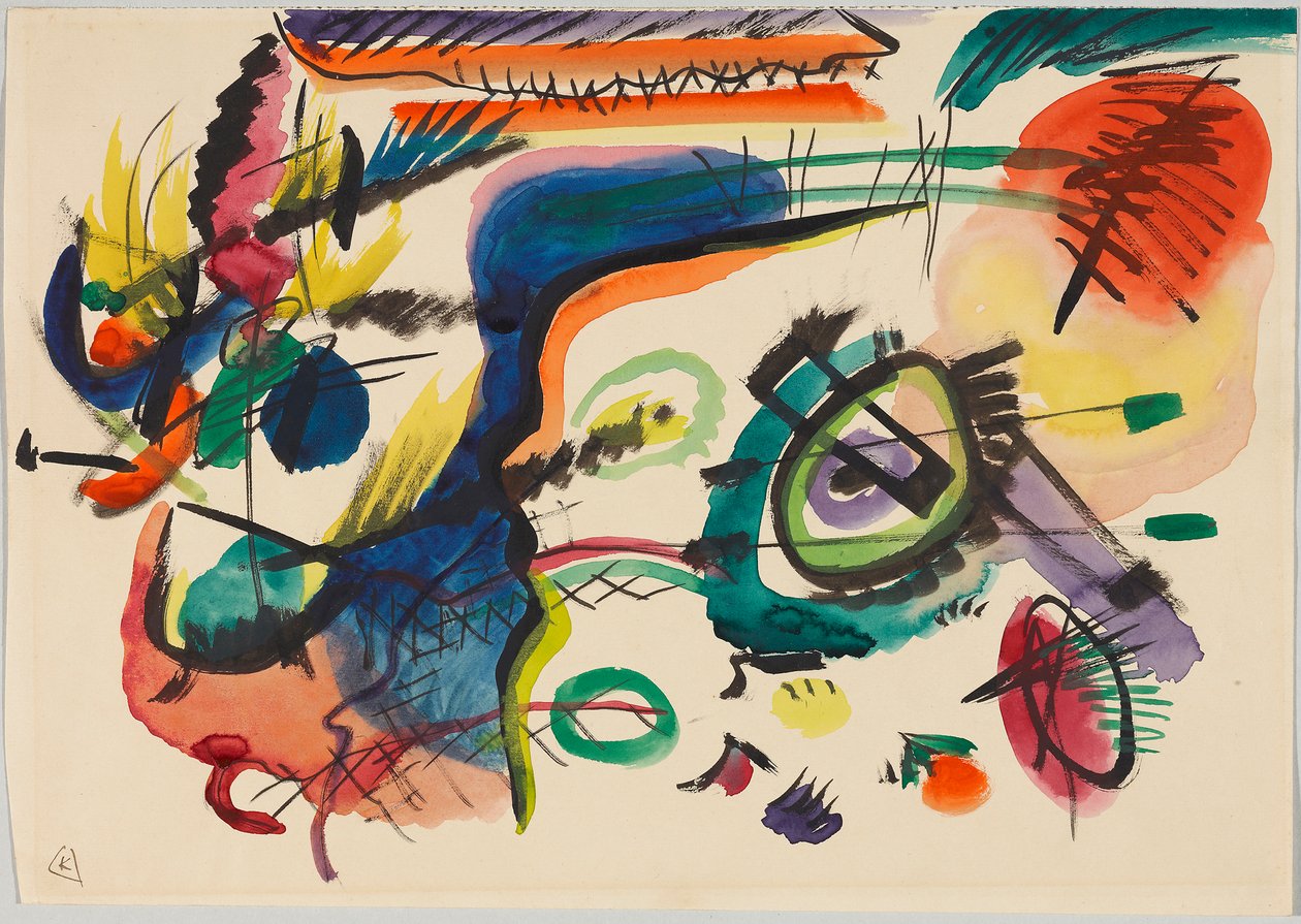 Ébauche de « Composition VII » - Wassily Kandinsky