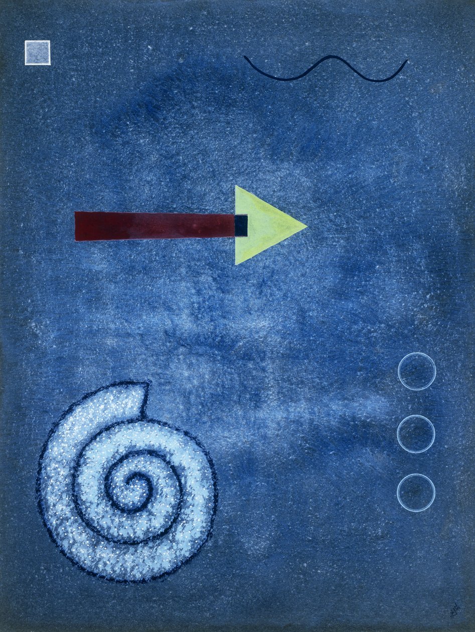 Grune Spitze | Wassily Kandinsky | Estampe d'art