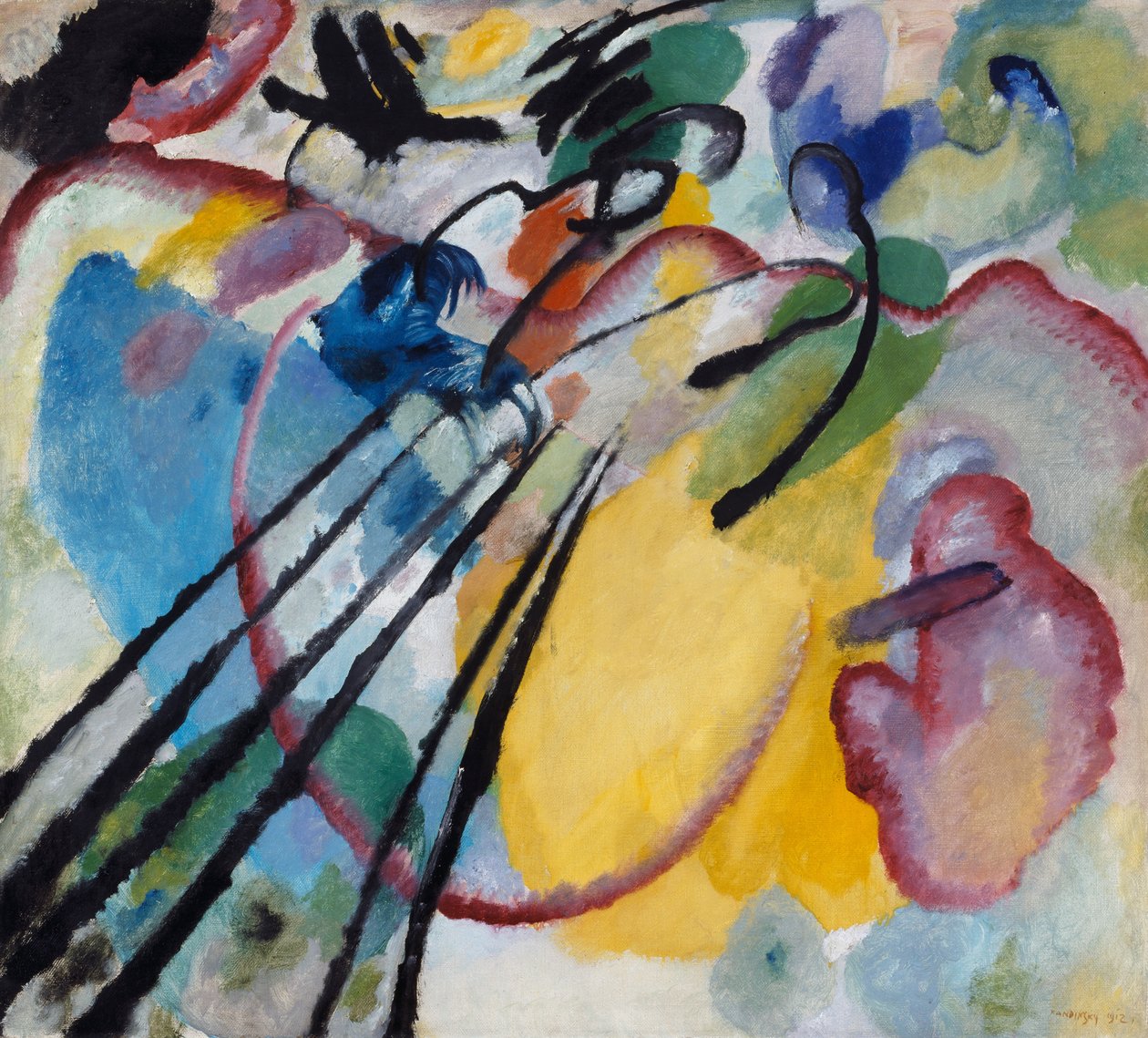 Improvisation 26 (Ramer) - Wassily Kandinsky