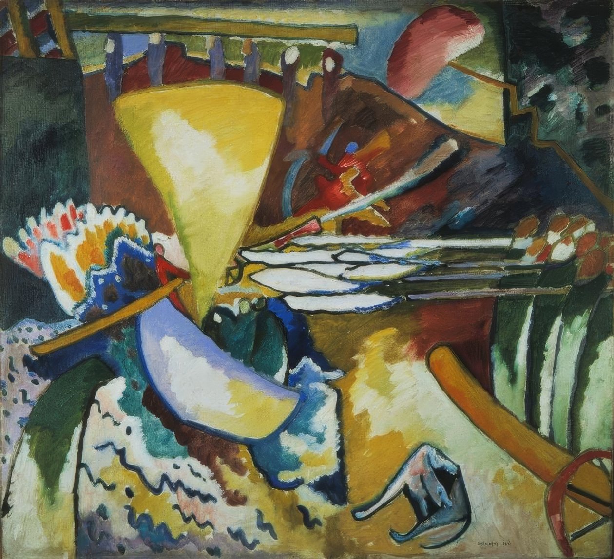 Improvisation II - Wassily Kandinsky