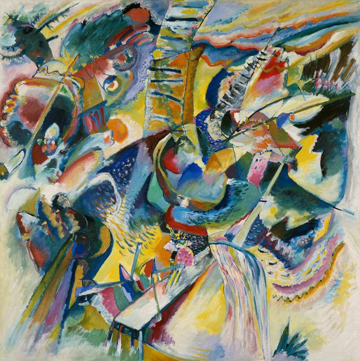 Improvisation à Klamm - Wassily Kandinsky