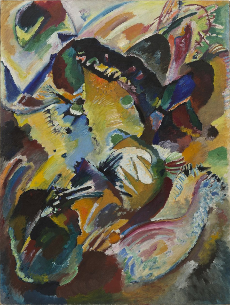 Kandinsky - Panneau pour Edwin R. Campbell n° 2, 1914 - Wassily Kandinsky