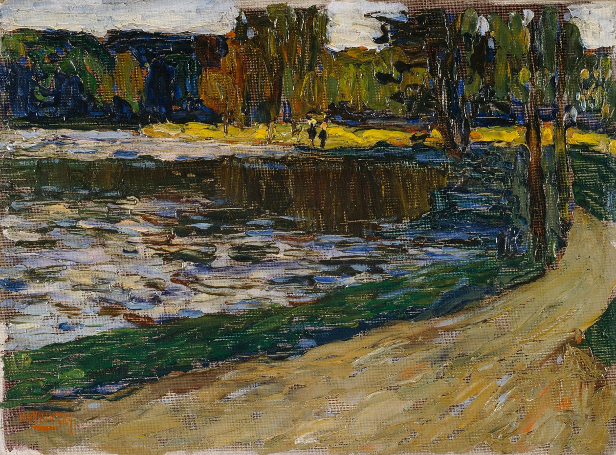 Munich - Jardin anglais - Wassily Kandinsky