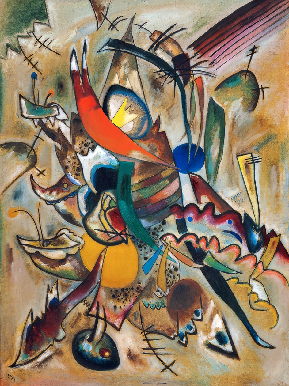 Peinture avec des points - Wassily Kandinsky