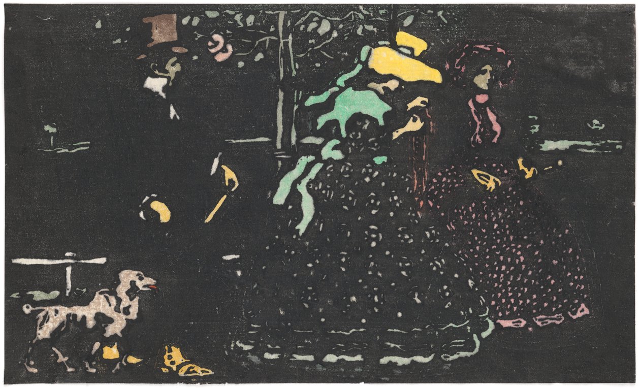 Promenade - Wassily Kandinsky