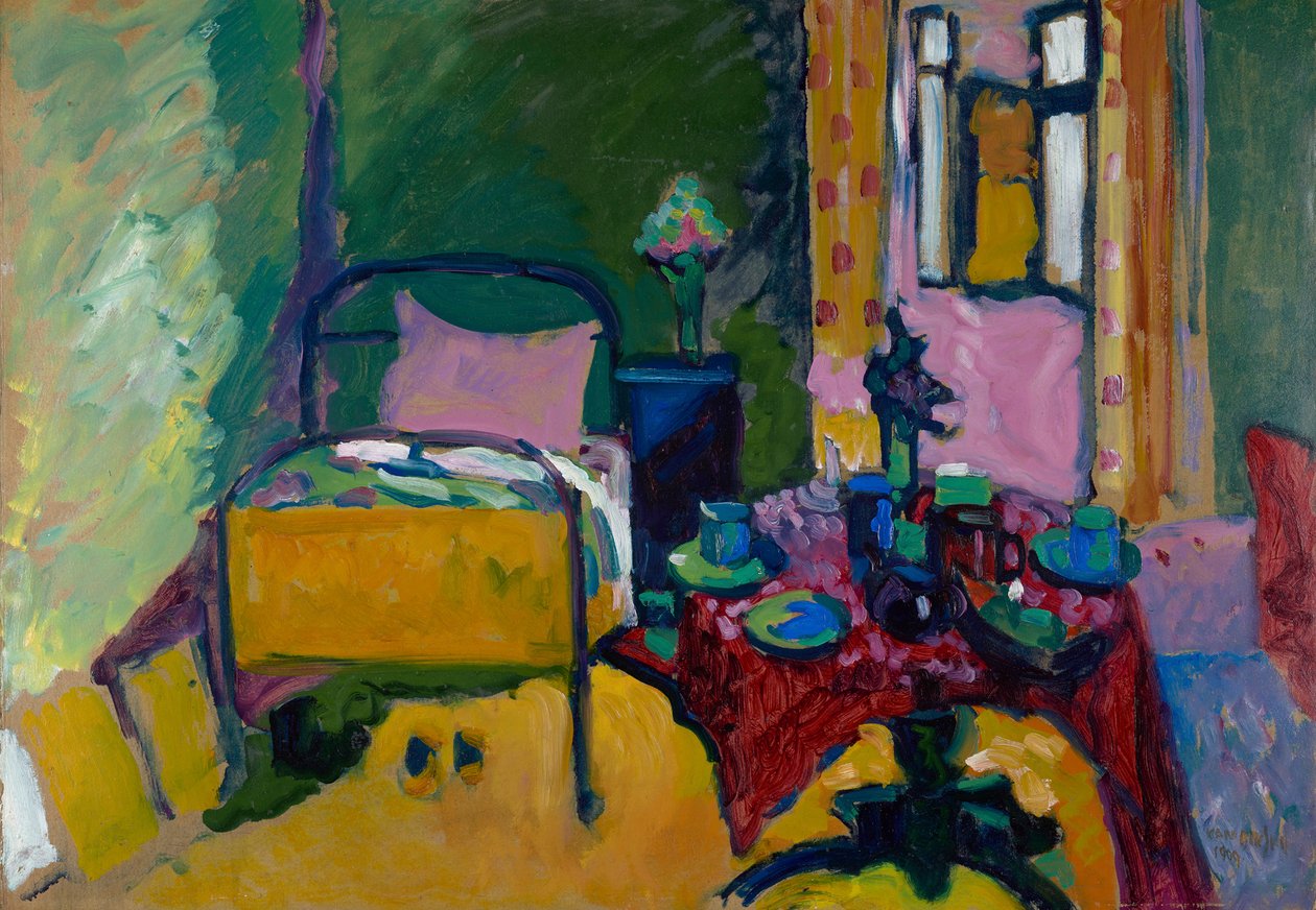Chambre à coucher - Wassily Kandinsky