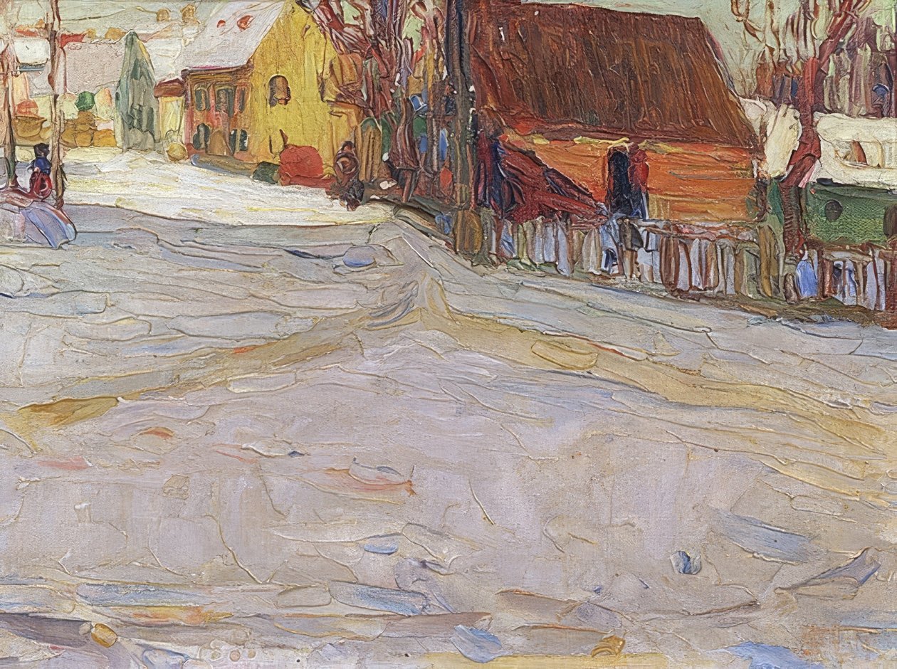 Paysage urbain - Wassily Kandinsky