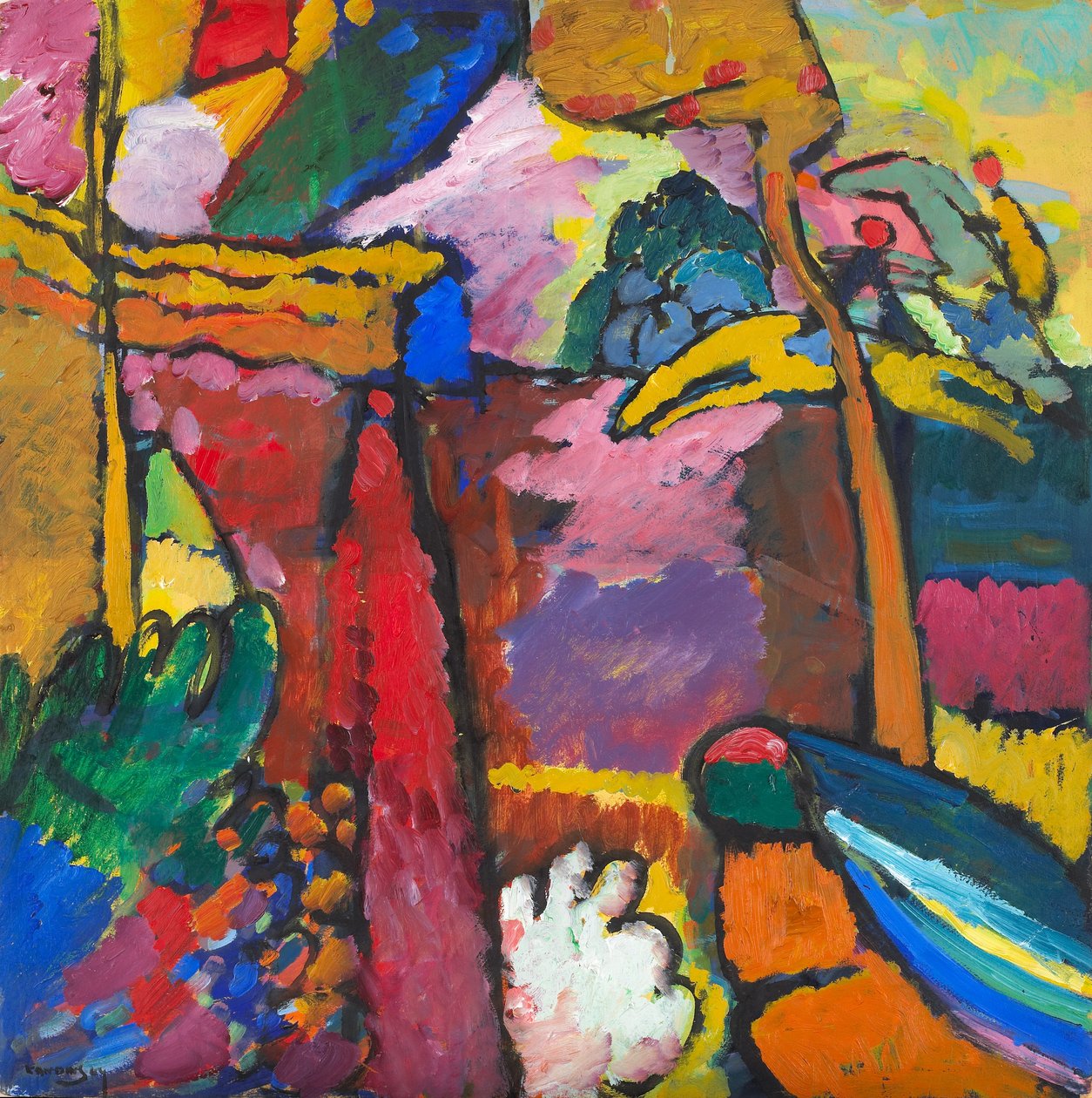 Étude pour Improvisation V - Wassily Kandinsky