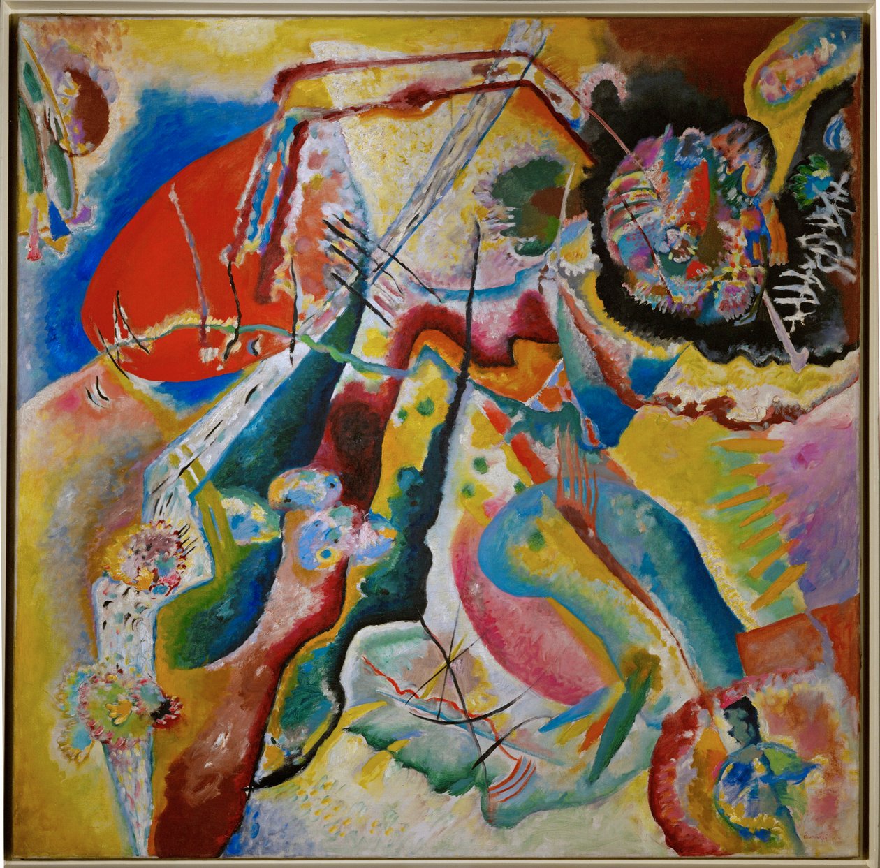 La tache rouge - Wassily Kandinsky