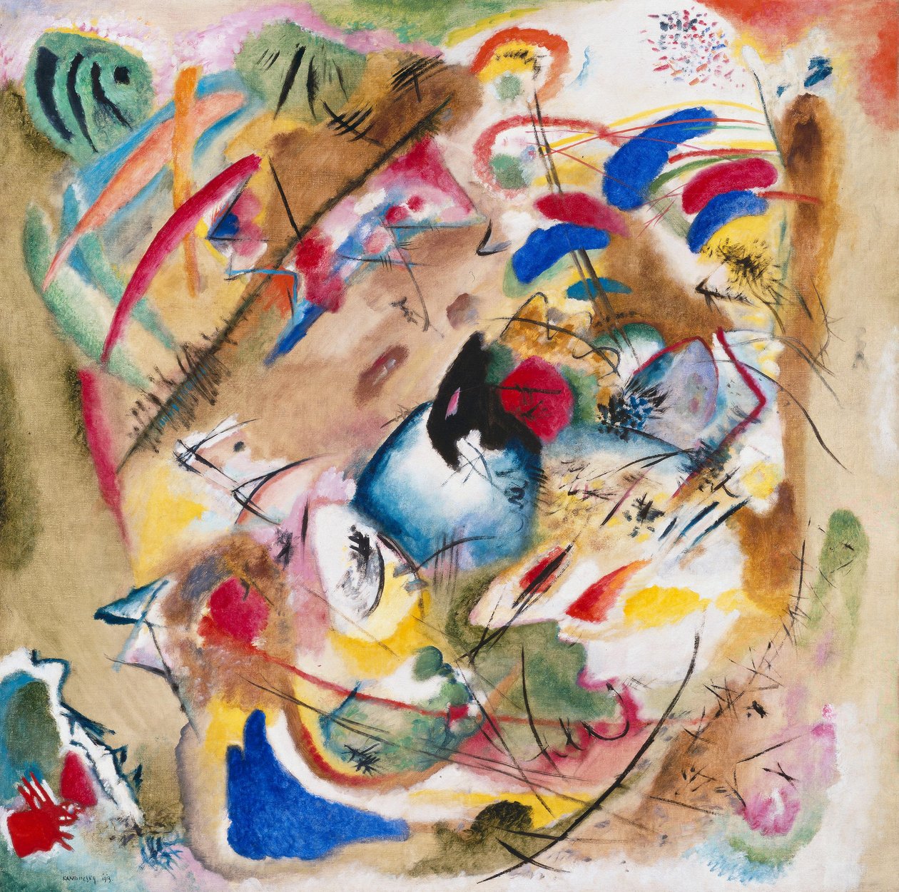 Improvisation rêveuse - Wassily Kandinsky