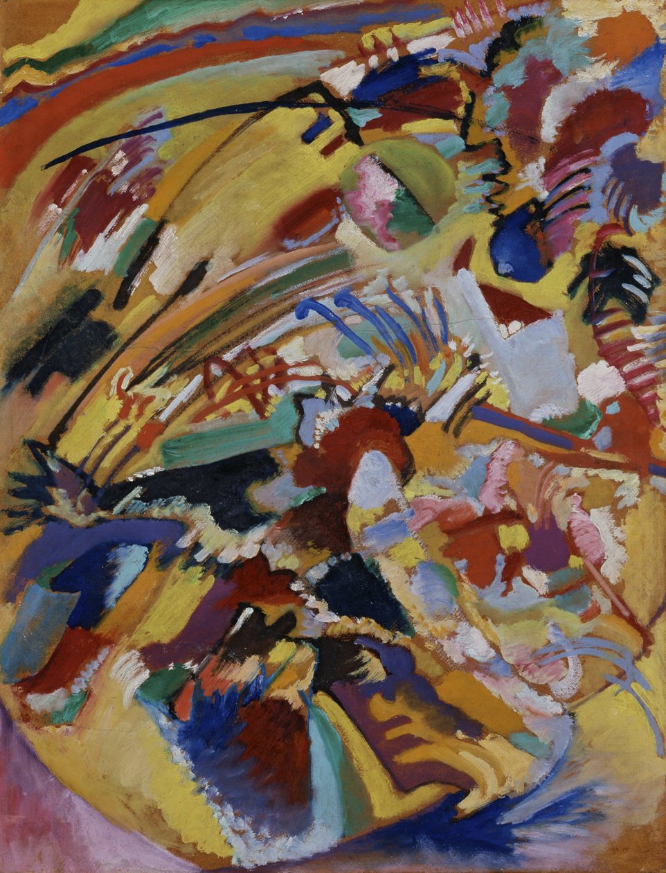 Improvisation sans titre I - Wassily Kandinsky
