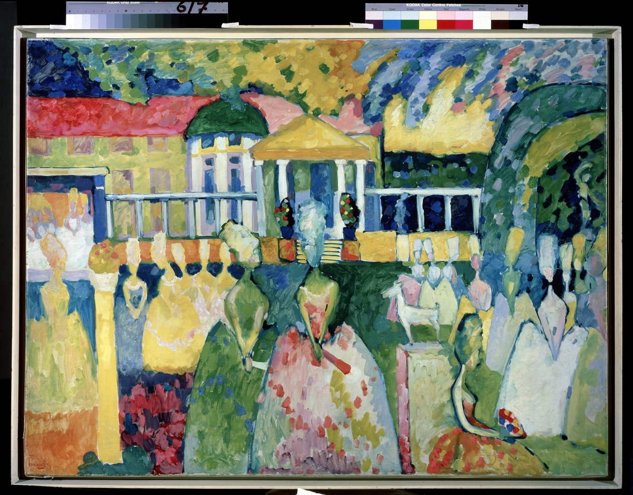 Femmes en crinolines - Wassily Kandinsky