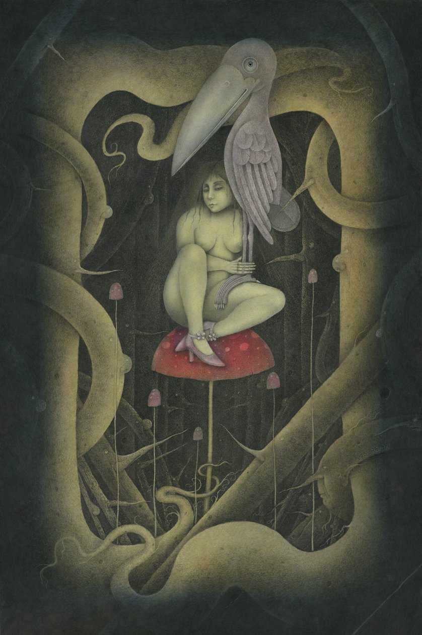 UN OISEAU DANS LA MAIN, 2007 (techniques mixtes) - Wayne Anderson
