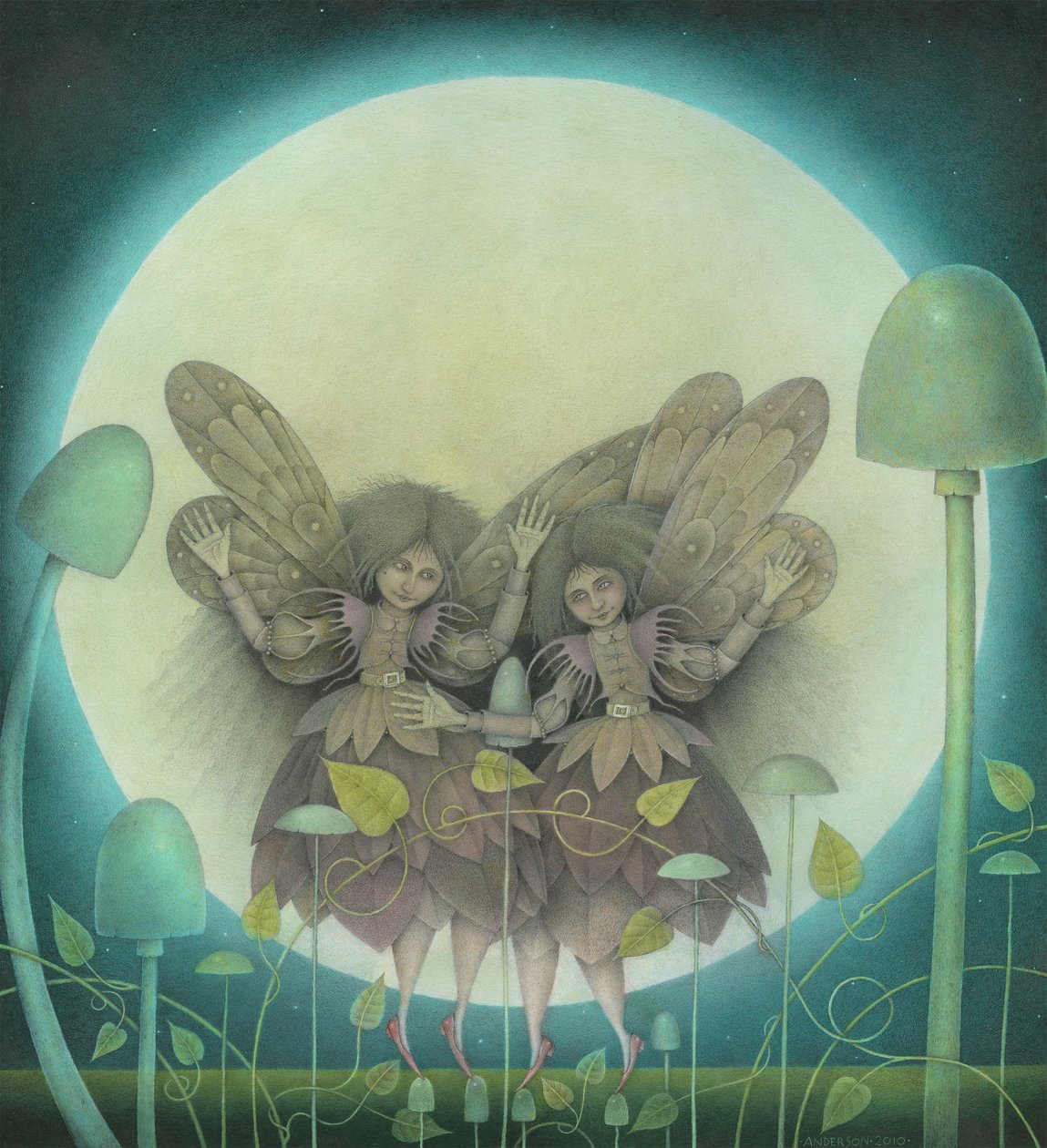 Fées dansantes, 2011 (techniques mixtes) - Wayne Anderson