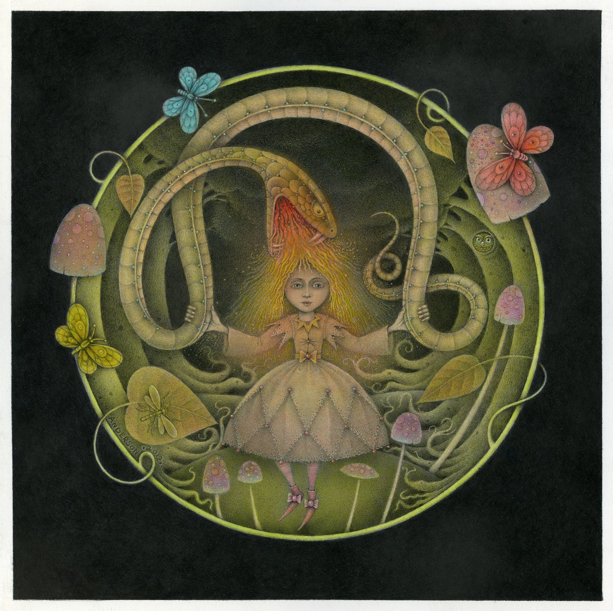 Champignons magiques, 2012 (techniques mixtes) - Wayne Anderson