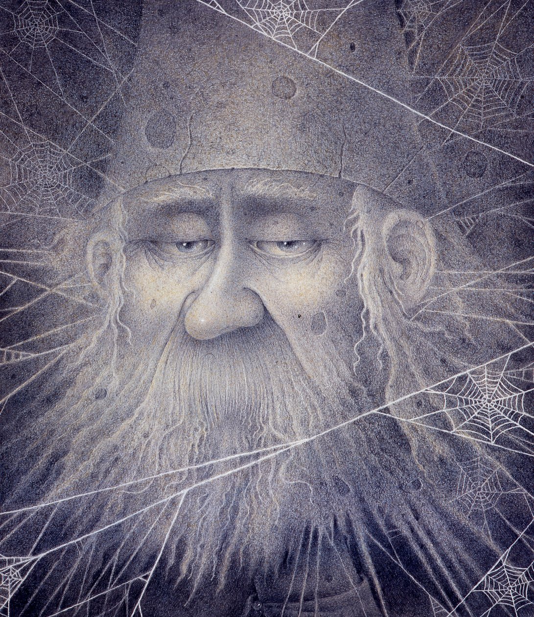 Merlin transformé en pierre, 2000 (techniques mixtes) - Wayne Anderson