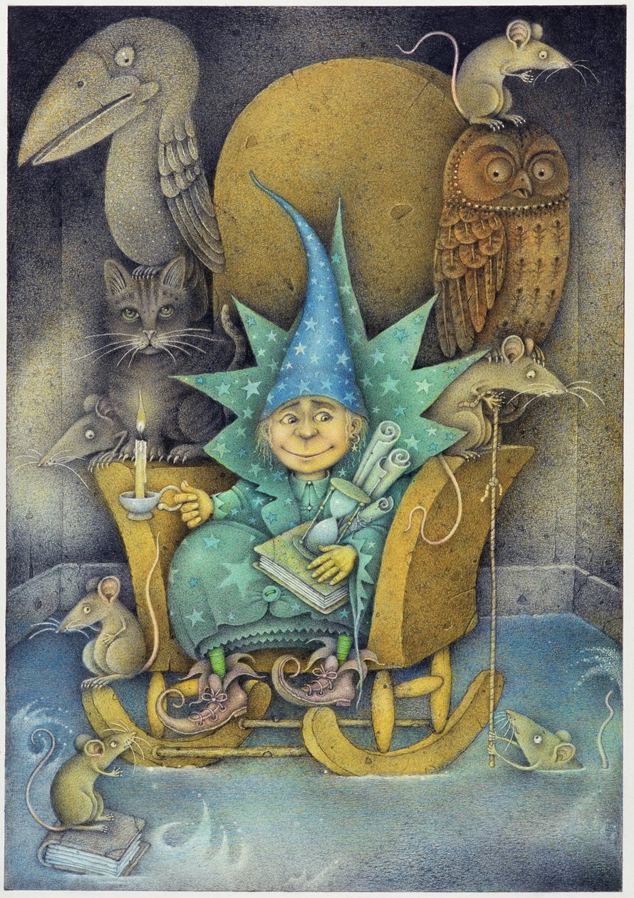 Apprenti sorcier, 2000 (techniques mixtes) - Wayne Anderson