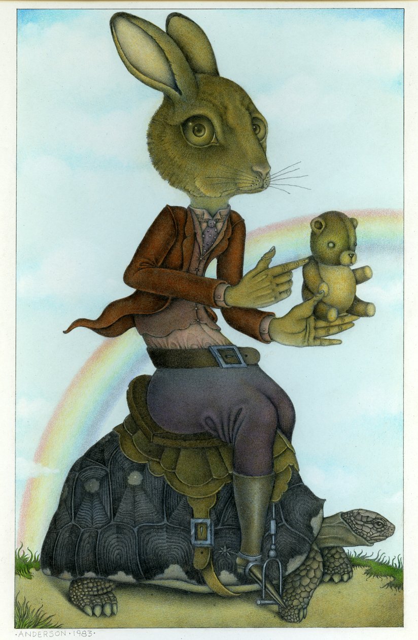 Le lièvre et la tortue - Wayne Anderson