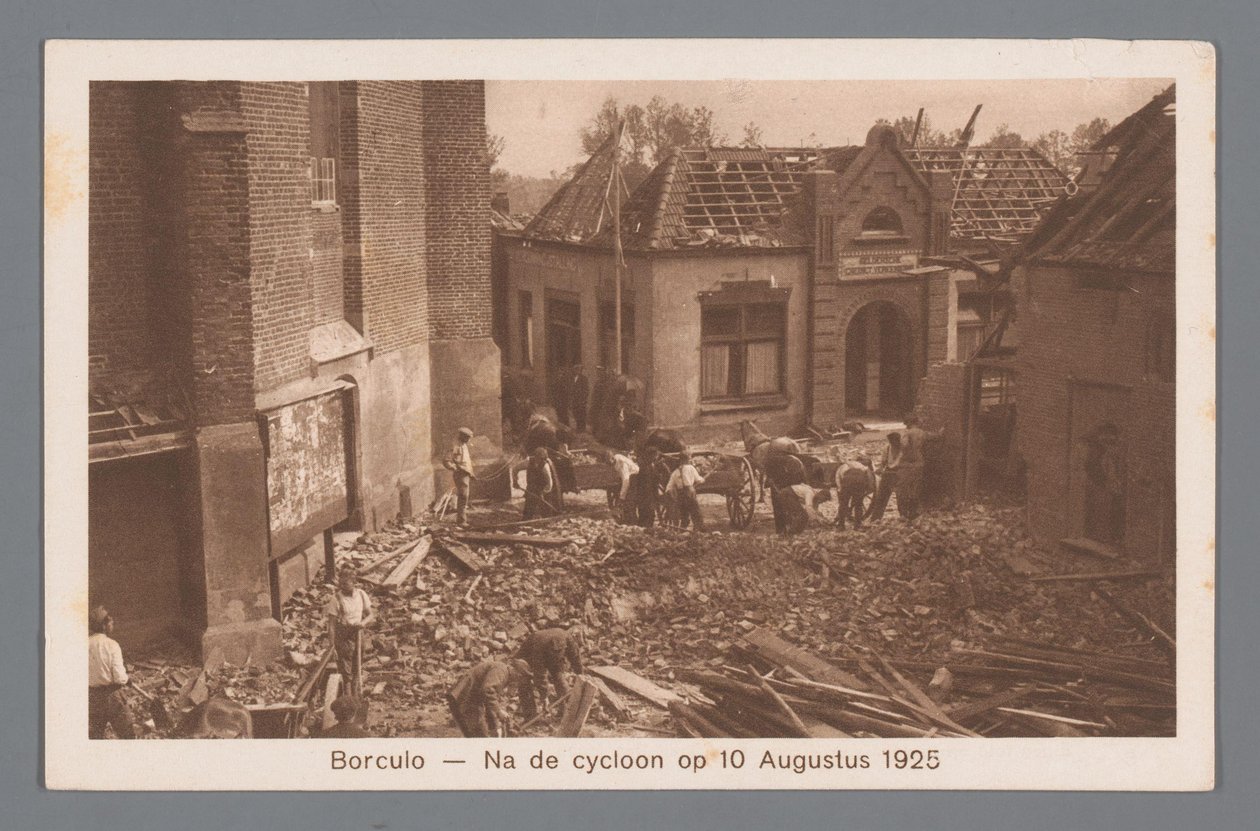 Borculo -- Après le cyclone du 10 août 1925 - Weenenk and Snel