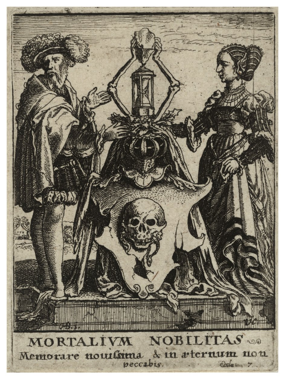 Armoiries de la mort. État 2 - Wenceslaus Hollar